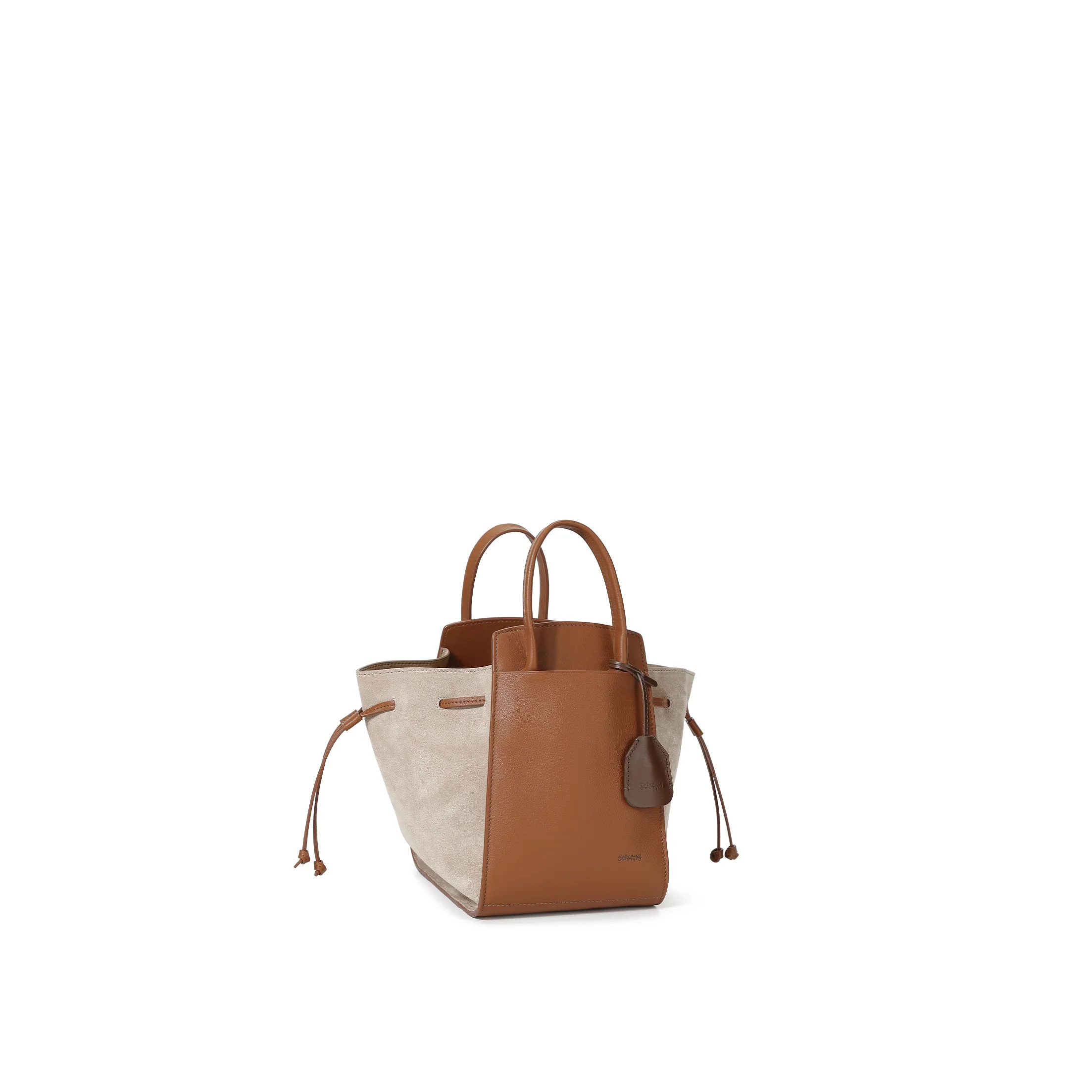LU-II Ruched Top Handle Bag - Image 4