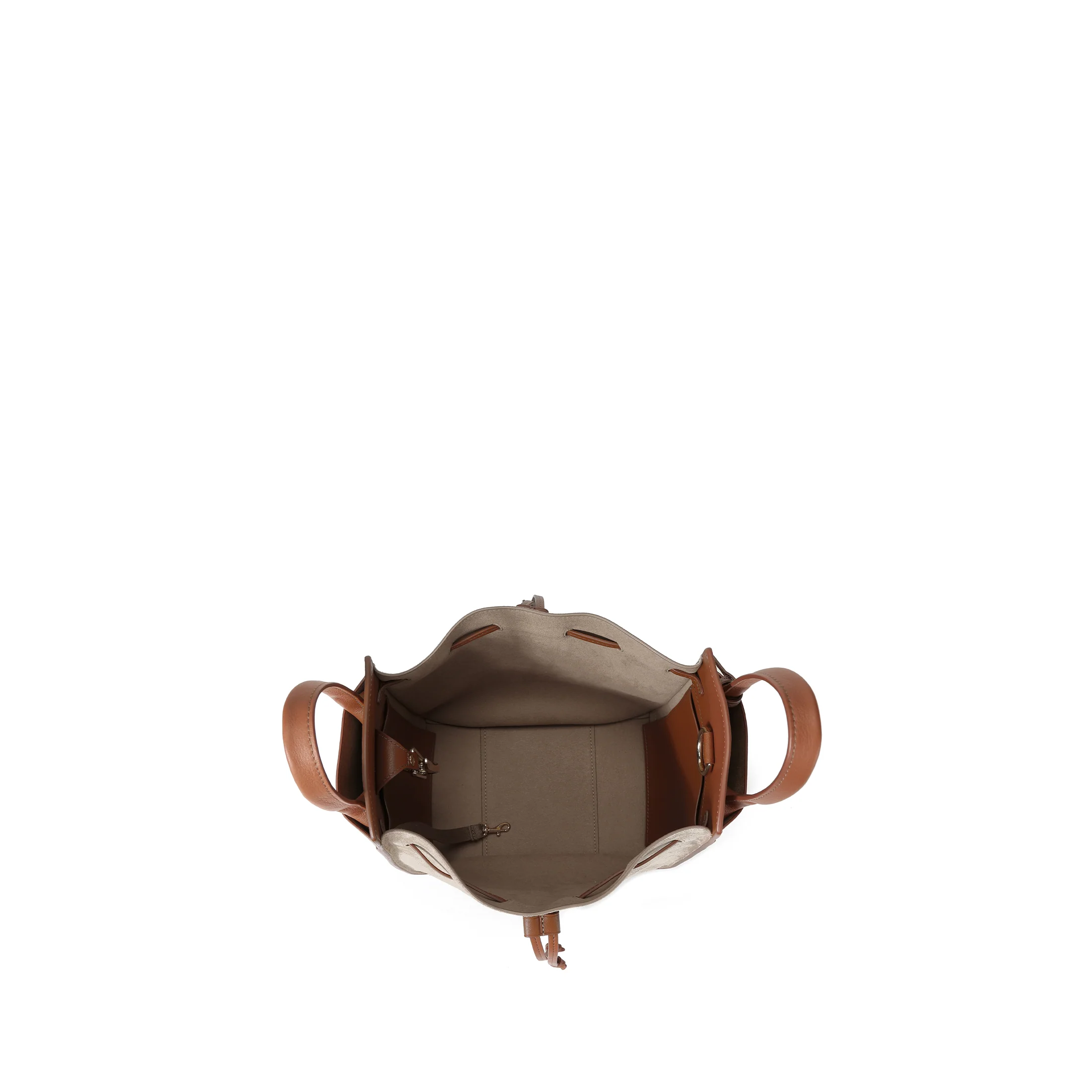 LU-II Ruched Top Handle Bag - Image 5