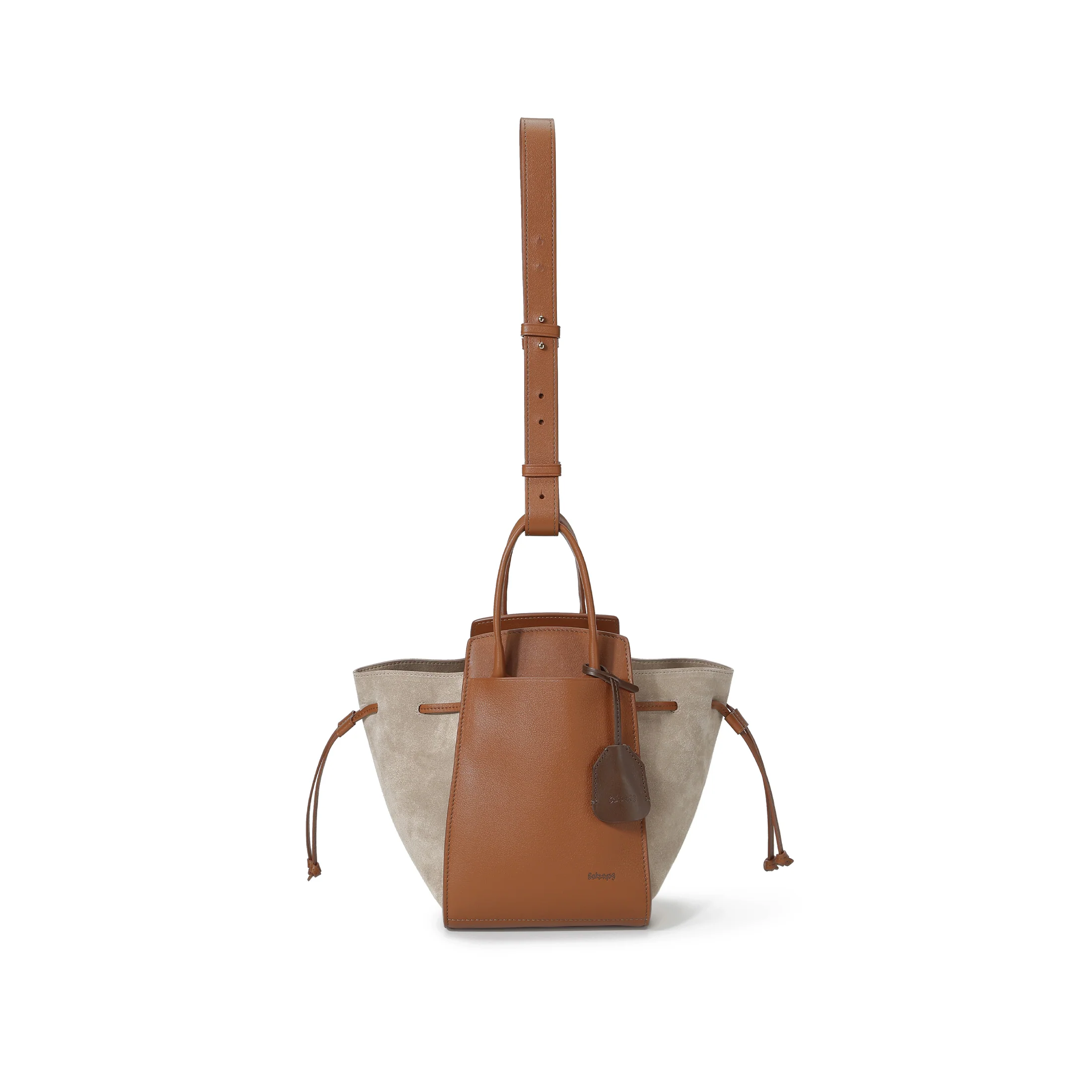 LU-II Ruched Top Handle Bag - Image 8