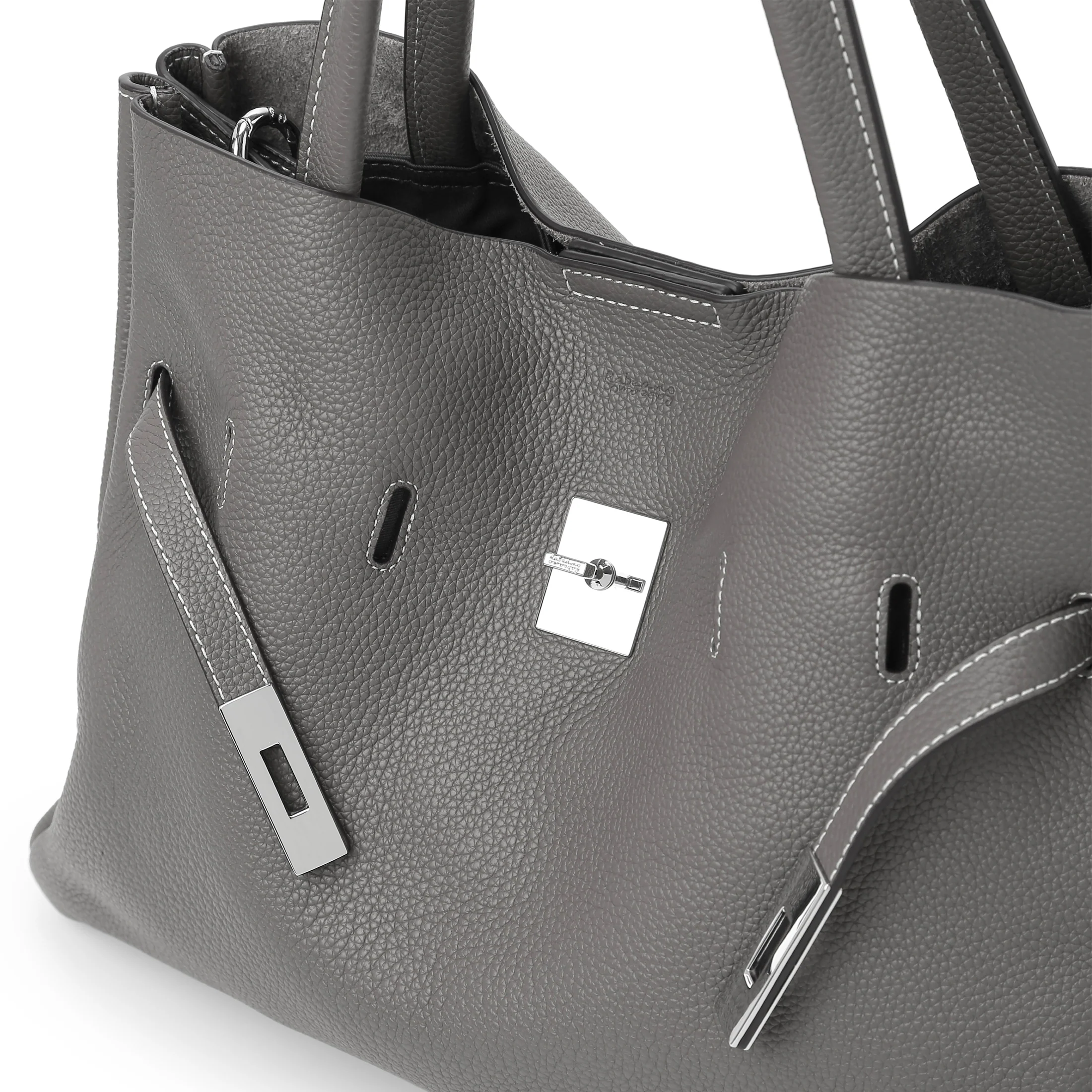 SAOIRSE Belt Soft Structural Shoulder Tote Large - Image 17