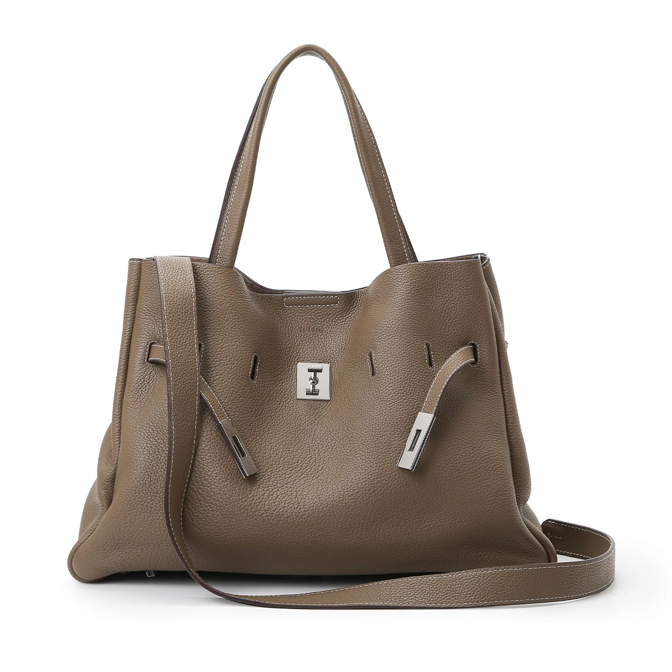 SAOIRSE Belt Soft Structural Shoulder Tote Large - Image 19