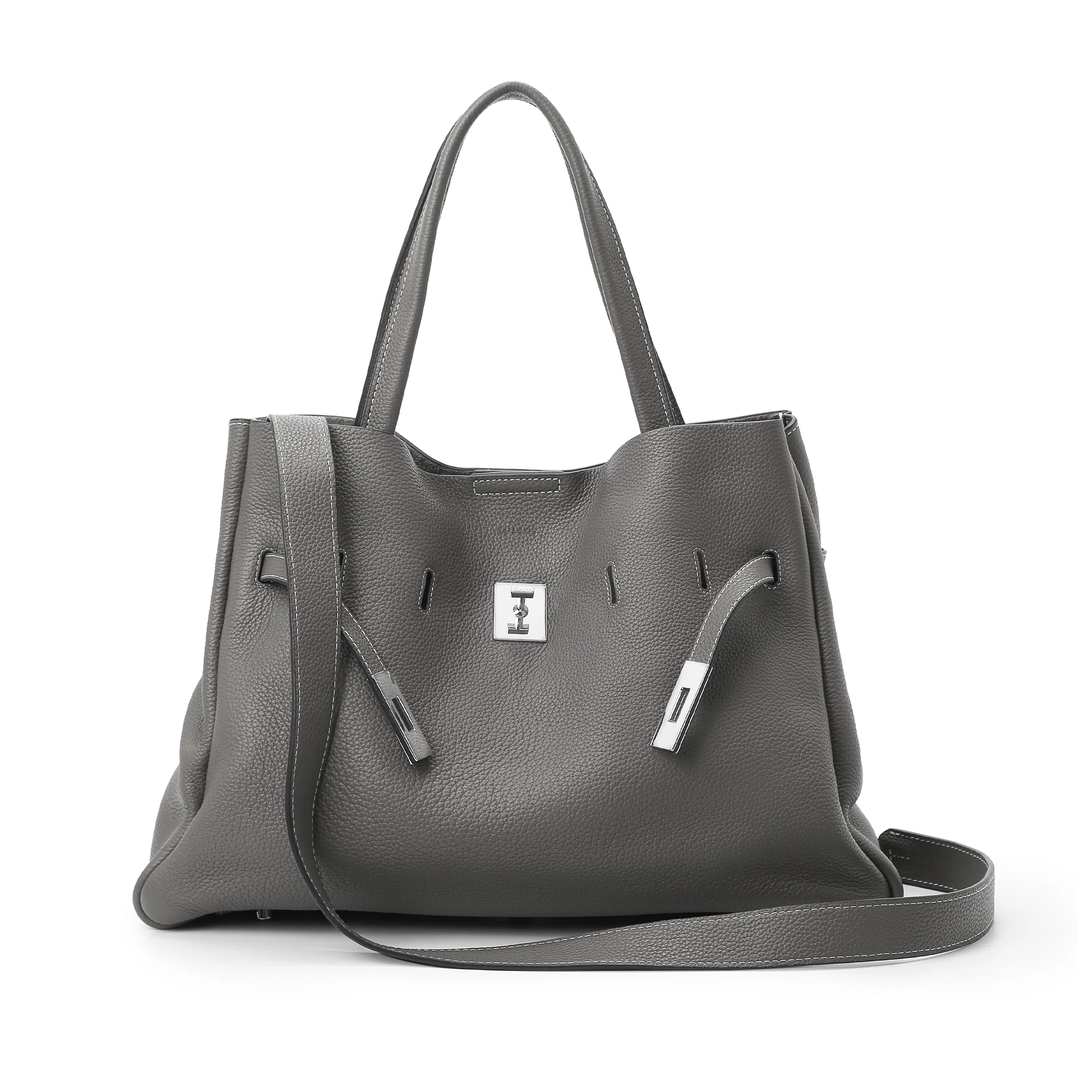 SAOIRSE Belt Soft Structural Shoulder Tote Large - Image 23