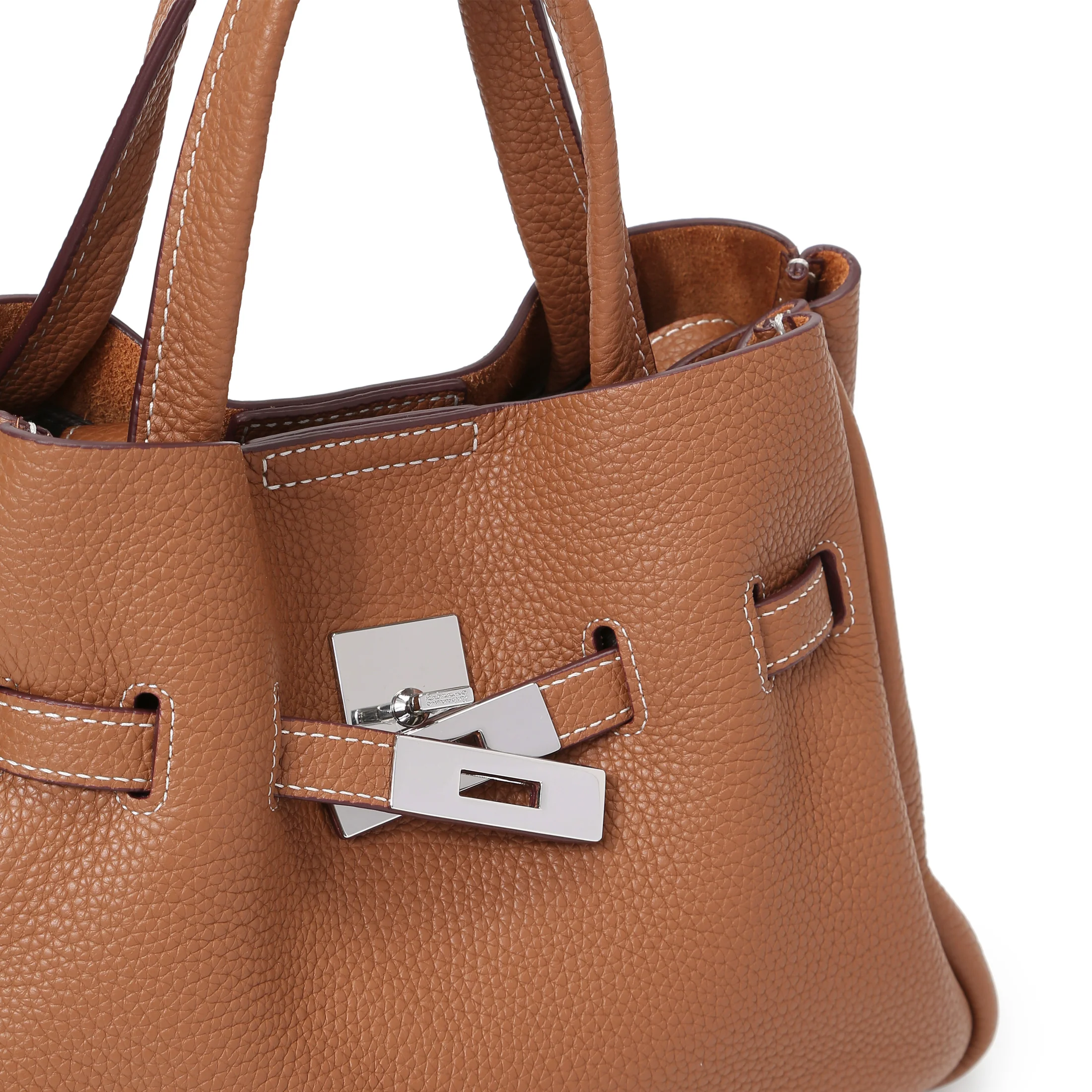 SAOIRSE Belt Soft Structural Shoulder Tote Small - Image 12