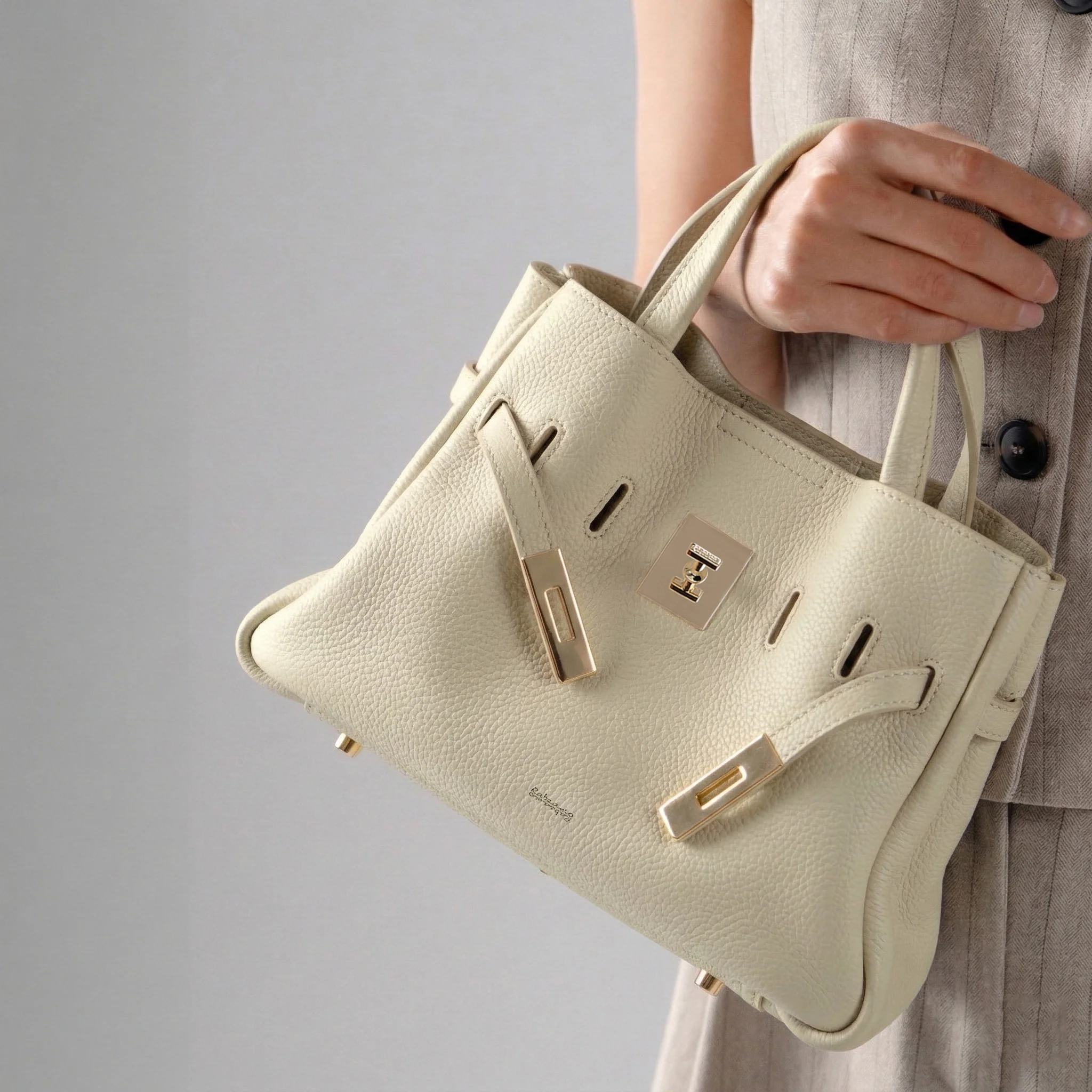 SAOIRSE Belt Soft Structural Shoulder Tote Small - Image 3
