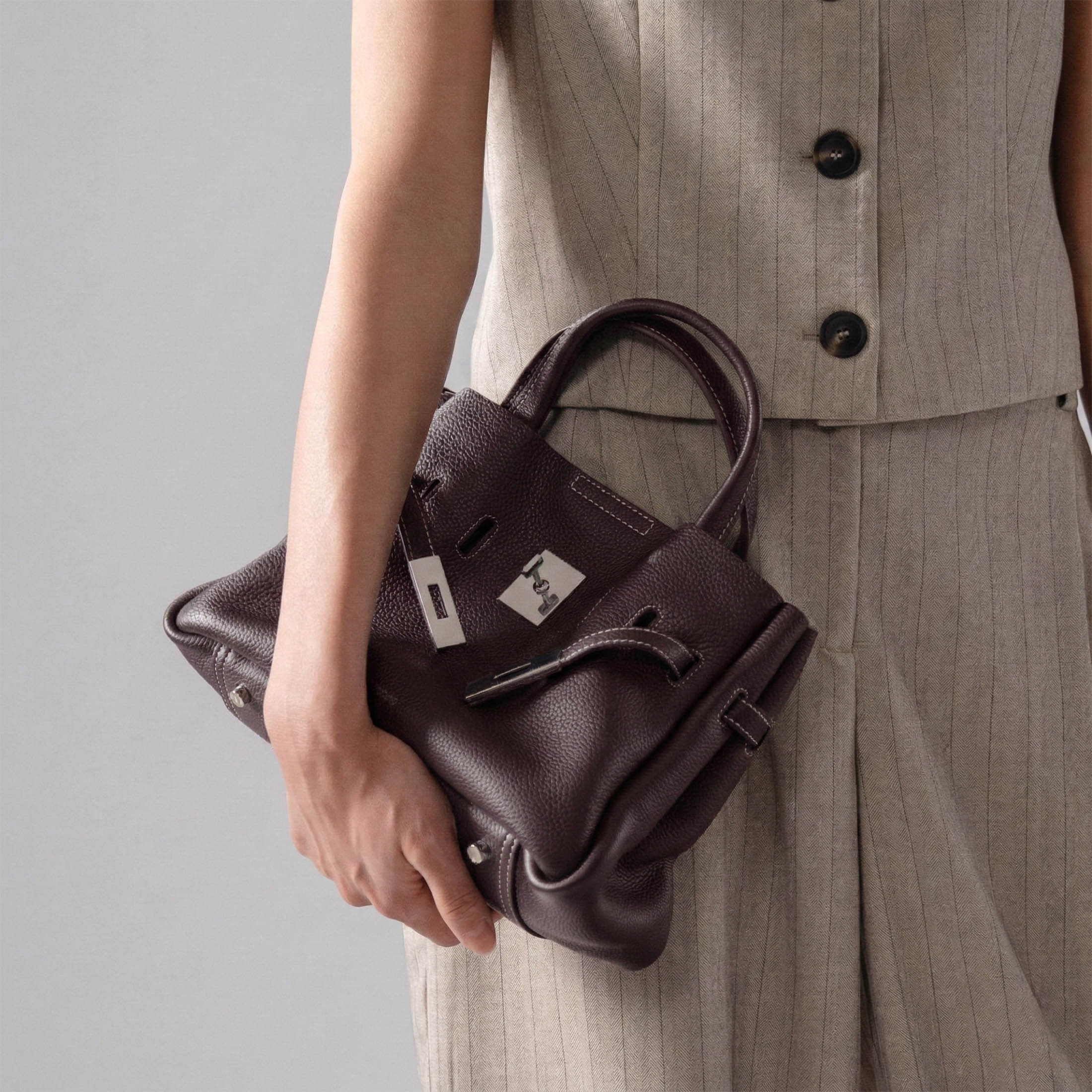 SAOIRSE Belt Soft Structural Shoulder Tote Small - Image 6