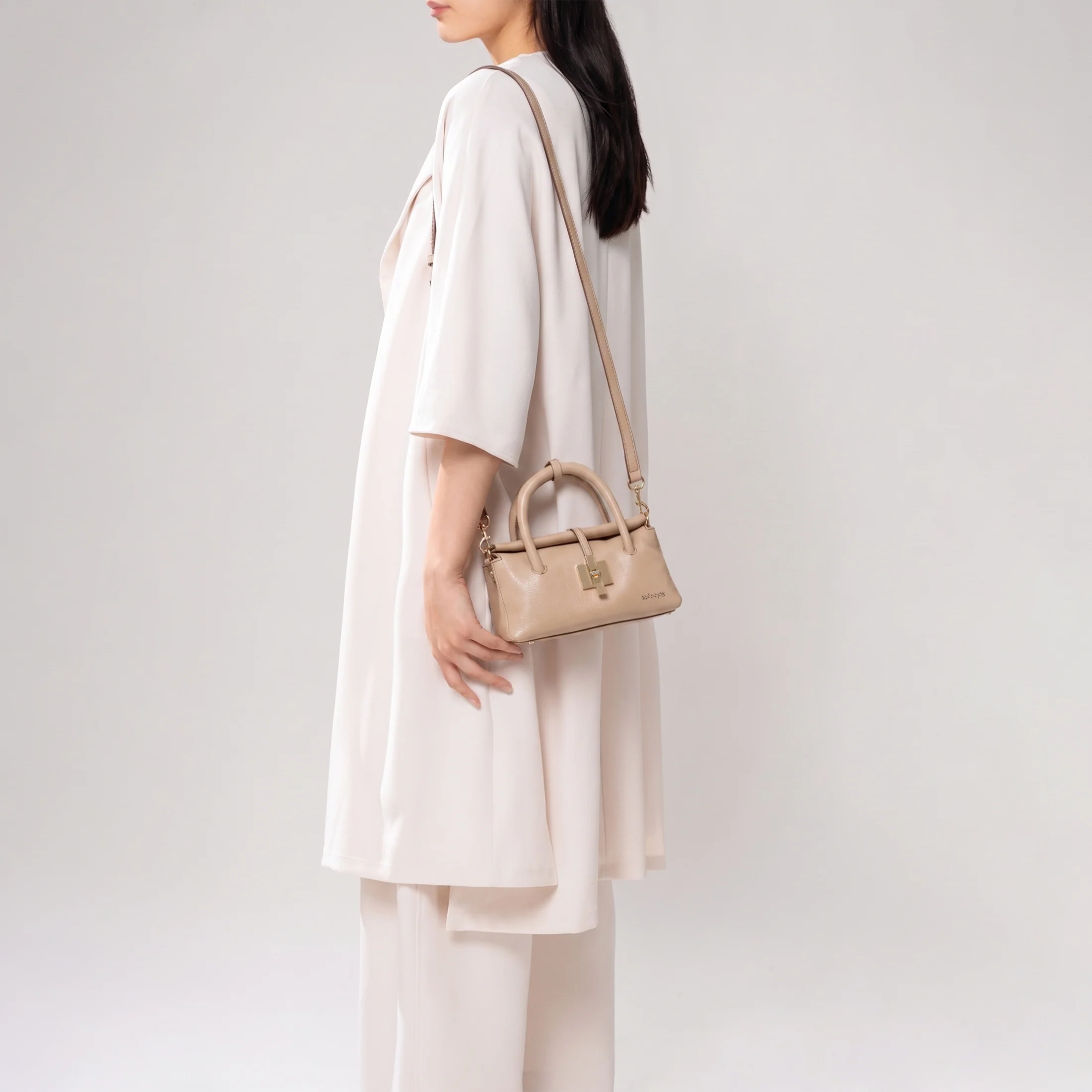 SAOIRSE Soft Structural Top Handle Bag Mini