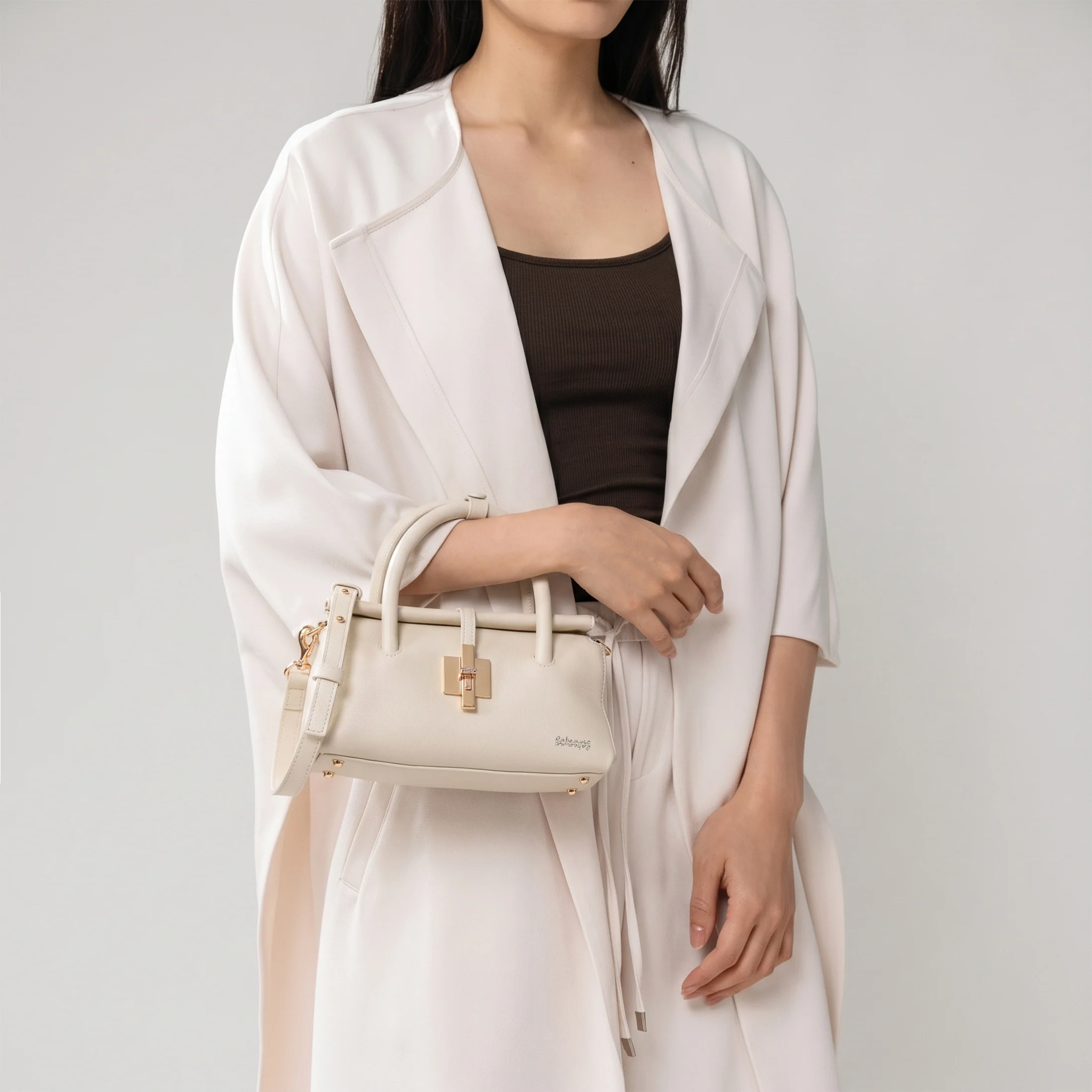 SAOIRSE Soft Structural Top Handle Bag Mini - Image 3